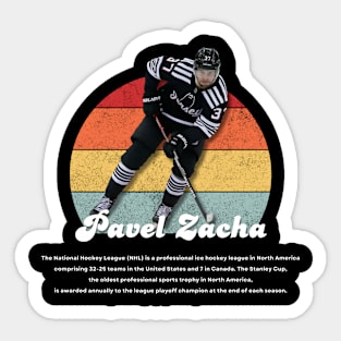 Pavel Zacha Vintage Vol 01 Sticker